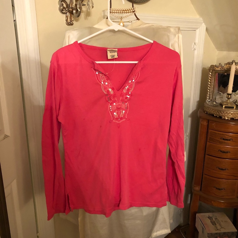 Faded Glory Embellished Top